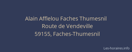 Alain Afflelou Faches Thumesnil