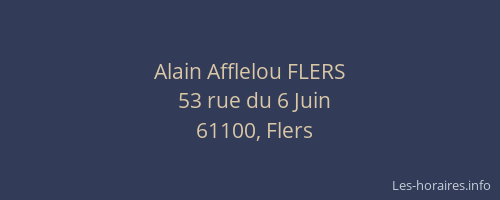 Alain Afflelou FLERS