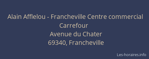 Alain Afflelou - Francheville Centre commercial Carrefour