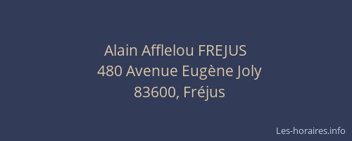 Alain Afflelou FREJUS