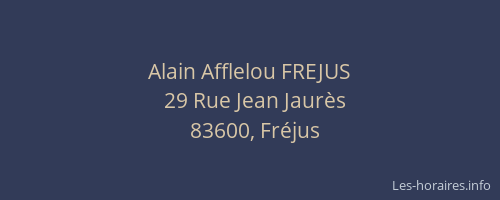 Alain Afflelou FREJUS