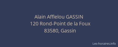 Alain Afflelou GASSIN