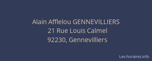 Alain Afflelou GENNEVILLIERS