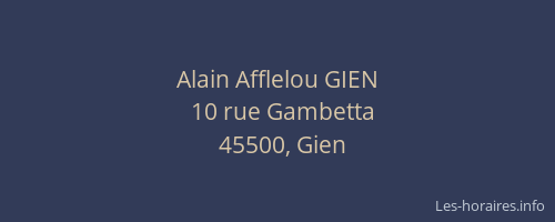 Alain Afflelou GIEN