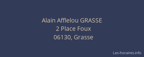 Alain Afflelou GRASSE