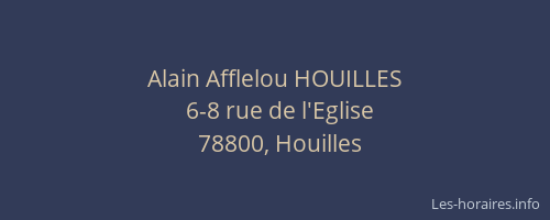 Alain Afflelou HOUILLES