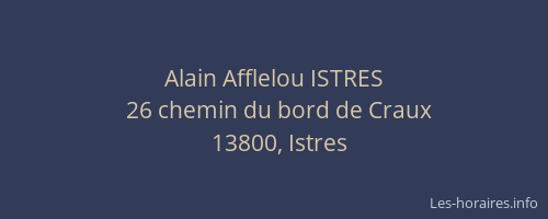 Alain Afflelou ISTRES