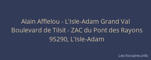 Alain Afflelou - L'Isle-Adam Grand Val