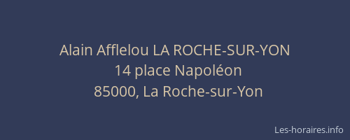 Alain Afflelou LA ROCHE-SUR-YON