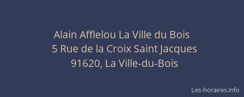 Alain Afflelou La Ville du Bois