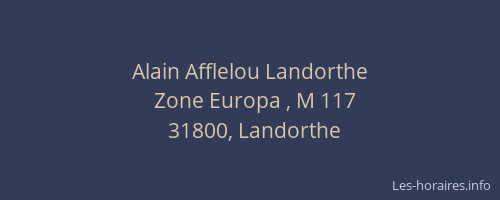 Alain Afflelou Landorthe