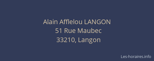 Alain Afflelou LANGON