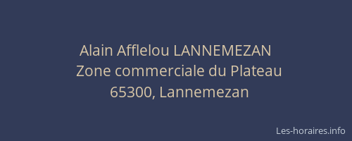 Alain Afflelou LANNEMEZAN
