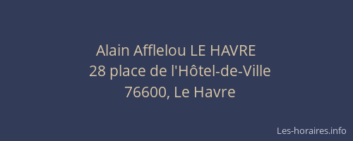 Alain Afflelou LE HAVRE