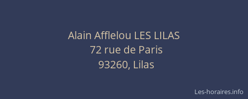 Alain Afflelou LES LILAS