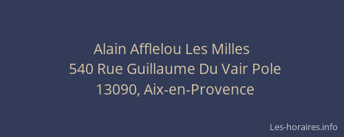 Alain Afflelou Les Milles