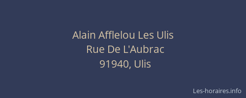 Alain Afflelou Les Ulis