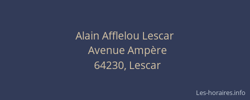 Alain Afflelou Lescar