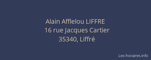 Alain Afflelou LIFFRE