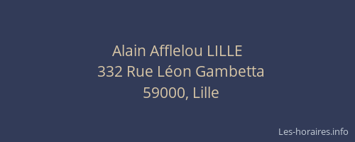 Alain Afflelou LILLE