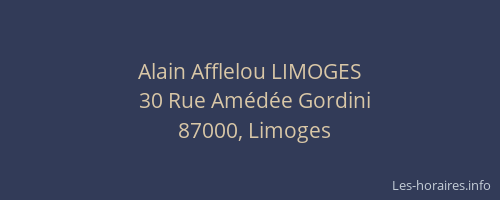 Alain Afflelou LIMOGES