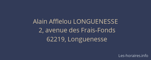 Alain Afflelou LONGUENESSE