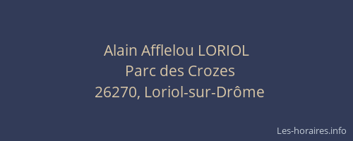Alain Afflelou LORIOL