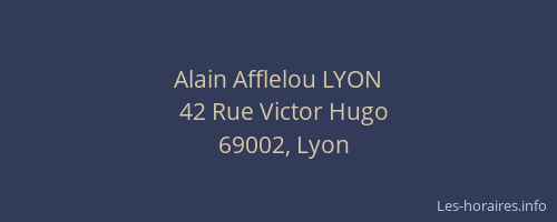 Alain Afflelou LYON