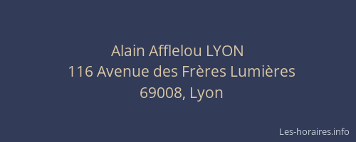 Alain Afflelou LYON