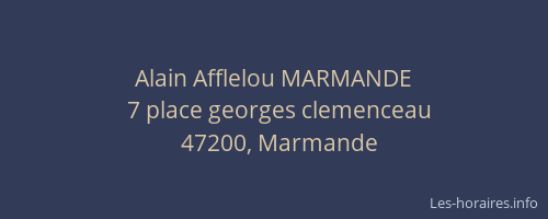 Alain Afflelou MARMANDE
