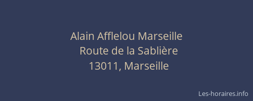 Alain Afflelou Marseille