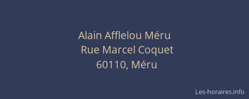 Alain Afflelou Méru