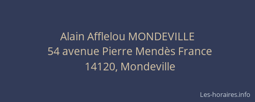 Alain Afflelou MONDEVILLE