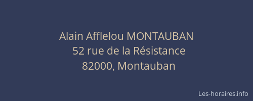 Alain Afflelou MONTAUBAN