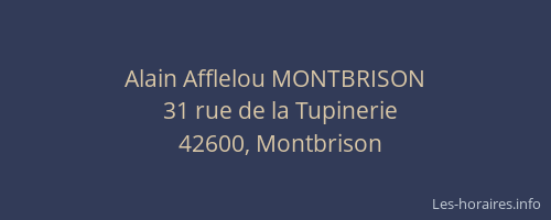 Alain Afflelou MONTBRISON