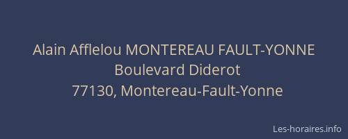 Alain Afflelou MONTEREAU FAULT-YONNE