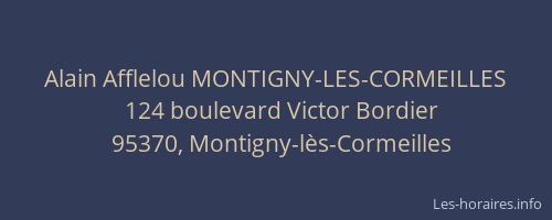 Alain Afflelou MONTIGNY-LES-CORMEILLES
