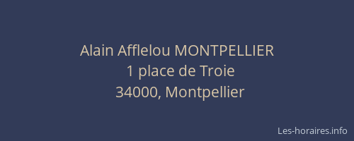 Alain Afflelou MONTPELLIER