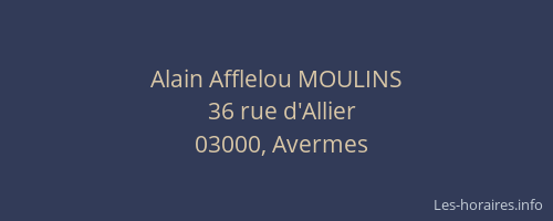 Alain Afflelou MOULINS