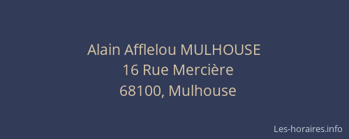 Alain Afflelou MULHOUSE