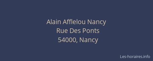 Alain Afflelou Nancy
