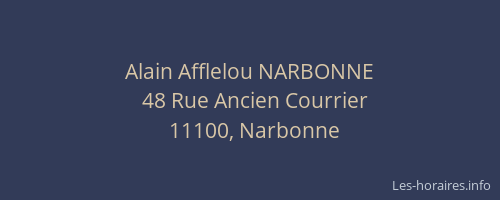 Alain Afflelou NARBONNE