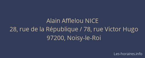 Alain Afflelou NICE