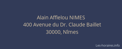 Alain Afflelou NIMES