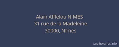 Alain Afflelou NIMES