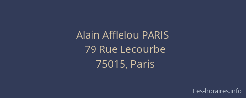 Alain Afflelou PARIS