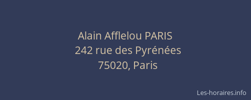 Alain Afflelou PARIS