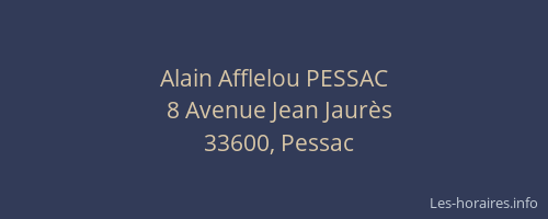 Alain Afflelou PESSAC
