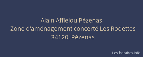 Alain Afflelou Pézenas