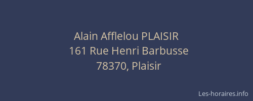 Alain Afflelou PLAISIR